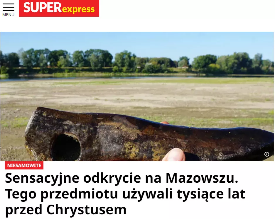 Motyka rogowa - informacja na portalu Super Express